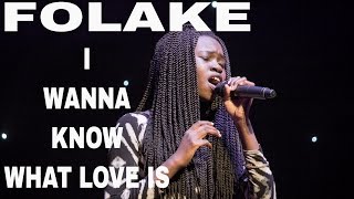 The Fabsisters - FOLAKE Solo - I Want To Know What Love Is (Cover of Foreigner, Mariah Carey)