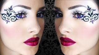 DAMASK | Carnival Makeup tutorial