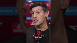 Fonseca reflects on a big team performance 💪? | #Shorts