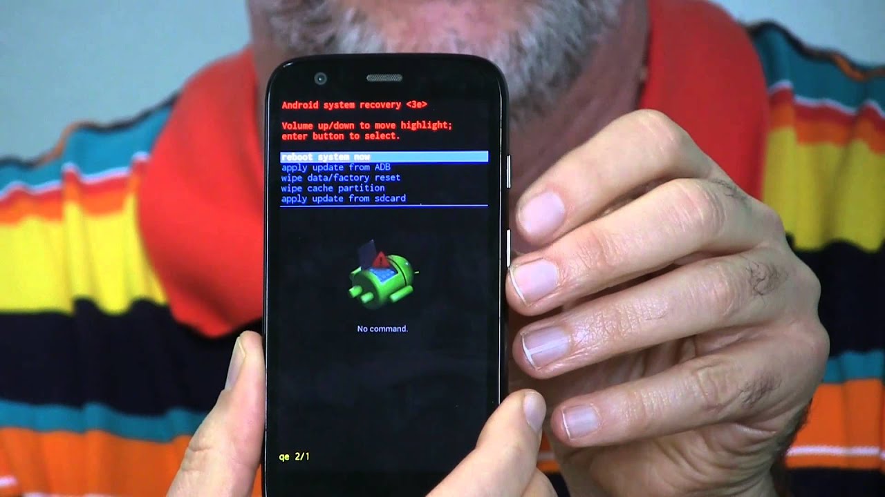Moto G how to factory reset via hardware EpicReviewsTech CC YouTube