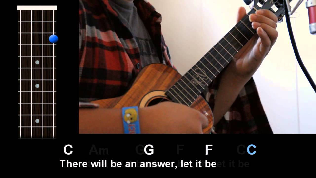 "Let It Be" (The Beatles) Ukulele PlayAlong! YouTube