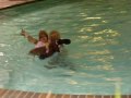 Hetalia cosplay jumps into pool