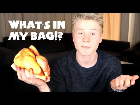 What's in my bag?! - VLEES EDITIE