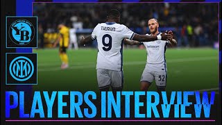 LE INTERVISTE DI THURAM, SOMMER E DE VRIJ | YOUNG BOYS 0-1 INTER | PLAYERS INTERVIEW 🎙️⚫🔵??