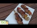 Recette de Brochettes de volaille à la plancha - 750 Grammes