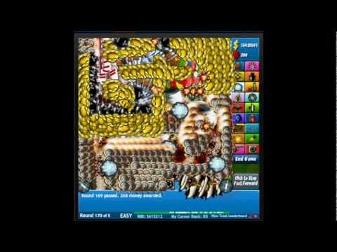 BTD4 Level 170 Tutorial (Road Track Intermediate) No Cheats! - YouTube