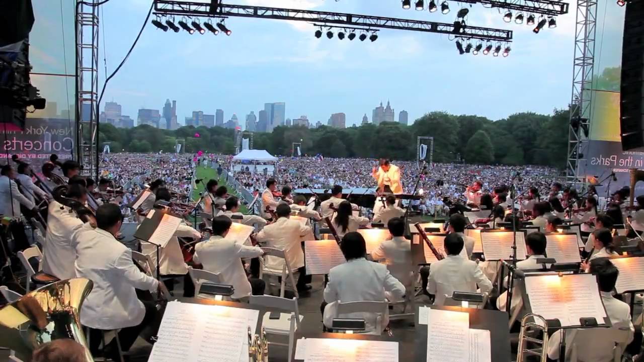 The New York Philharmonic Concerts in the Parks Begin! YouTube