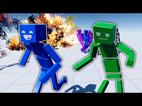 I Built An Obstacle Course That Only Blows Up Contestants! - Fun With Ragdolls Gameplay