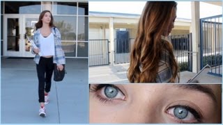 Back to School: Hair, Makeup & Outfit! + GIVEAWAY