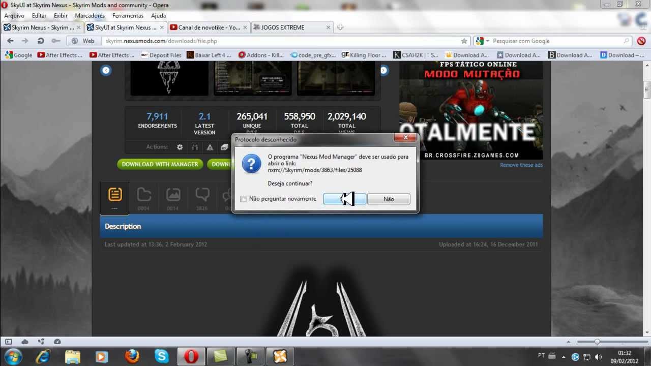 ... - Como Instalar Mods pelo NMM (Nexus Mod Manager) (HD) - YouTube