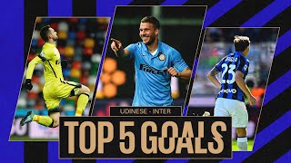 MAICON, BROZOVIC E... 🤯🖤💙??? | INTER HISTORY | TOP 5 GOALS vs UDINE⚽E ?