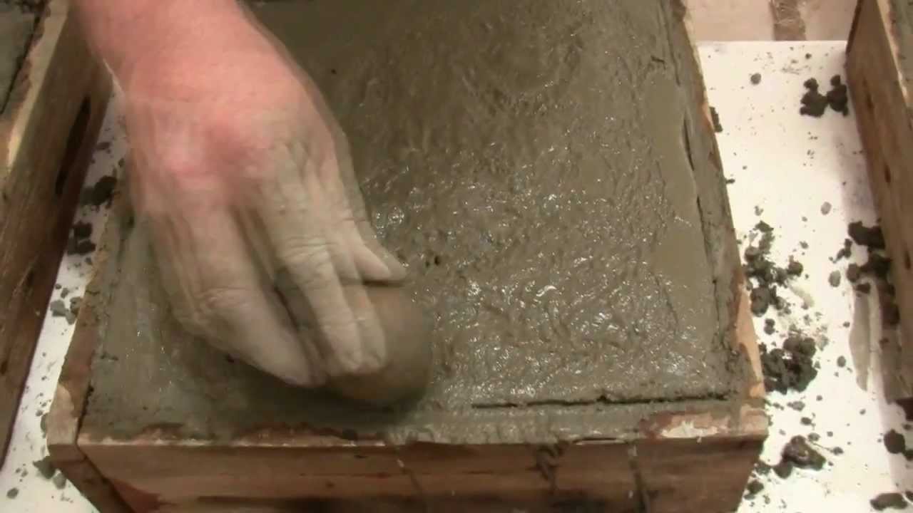 How to Make Concrete Garden Pavers - YouTube