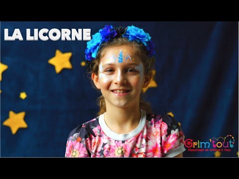 Maquillage express Licorne