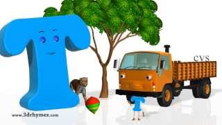 Phonics Song 4 - 3D Animation Nursery rhymes Phonics songs ABC songs for children