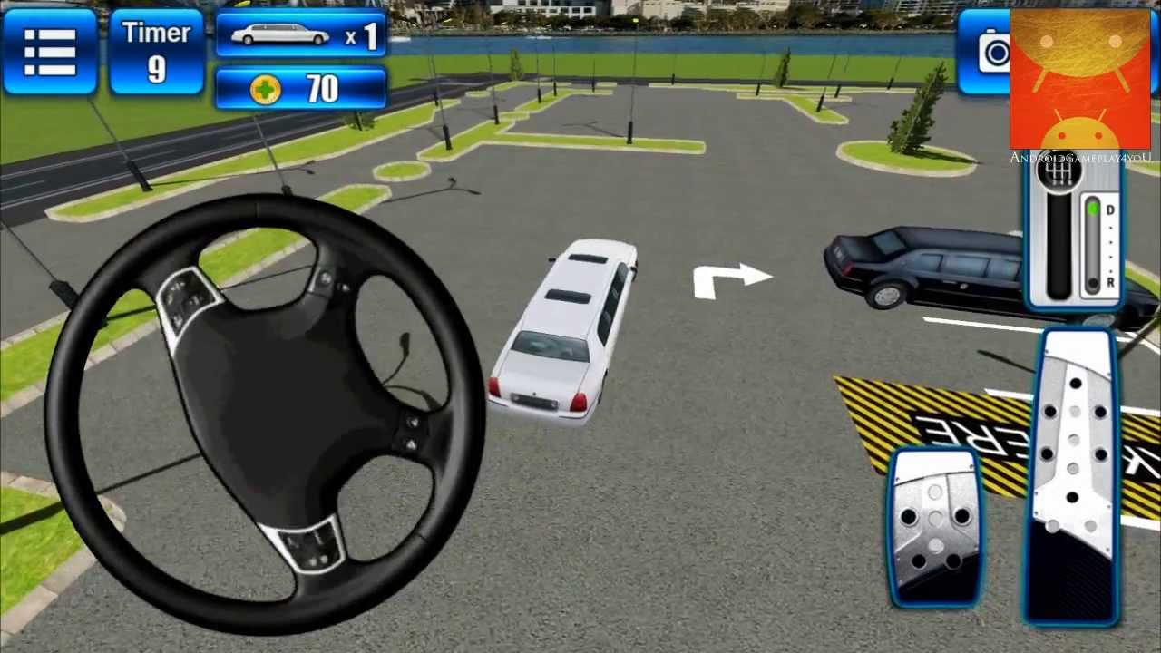 limousine parking 3d limousine parking 3d