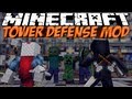 Tower Defense Mod Minecraft Invasion Mod Showcase Waves Of Monsters Youtube