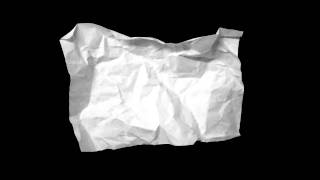 Animated Crumpled Paper