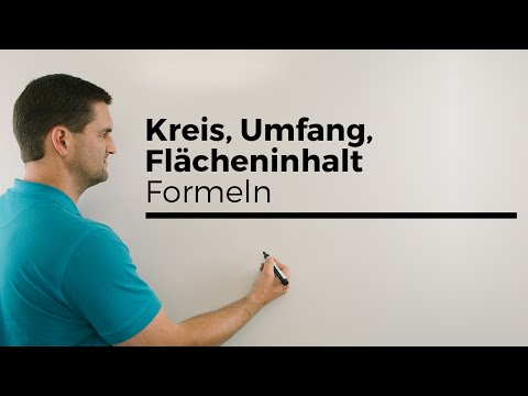 Download Kreis, Umfang, Flächeninhalt, Formeln, Hilfe in Mathe, einfach erklärt | Mathe by Daniel Jung