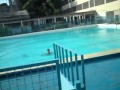 O pulo proibido na piscina do IFAL