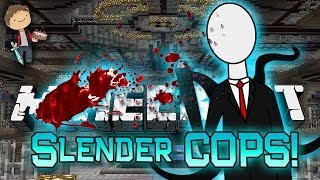 Minecraft: Modded Cops n' Robbers! w/Mitch & Friends - Slender Horror Mods!