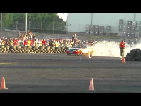 Ford sierra drifting Cust0mrides 196 views D1S event at sacks circle 