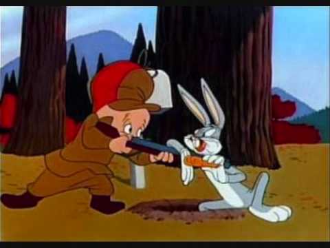 elmer fudd hunting rabbits