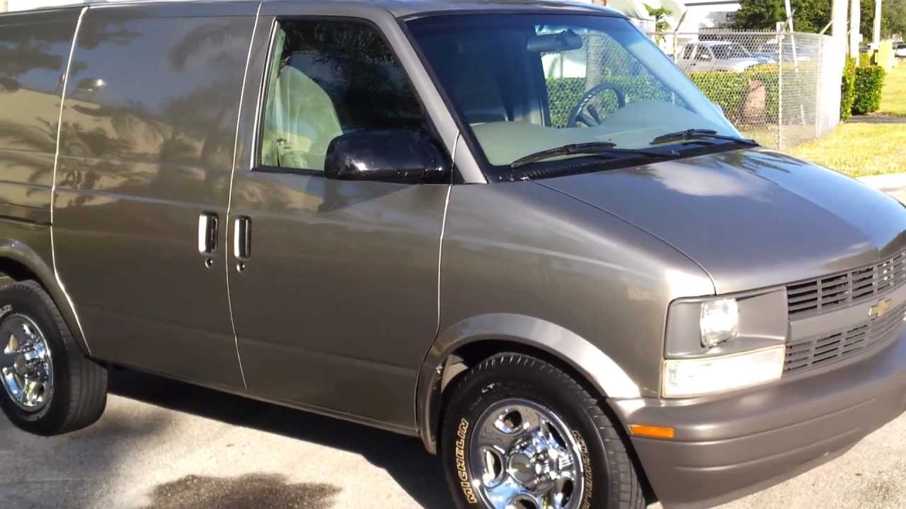 FOR SALE 2004 Chevy Astro Cargo Van YouTube