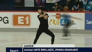 [2013.12.04] 김연아 Yuna KIM News (HRT) Golden Spin of Zagreb 2013