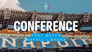 LIVE | La conferenza stampa di Mister Mazzarri e Juan Jesus alla vigilia di Napoli - Braga