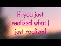 Colbie Caillat - Realize Lyrics