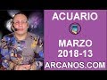 Video Horscopo Semanal ACUARIO  del 25 al 31 Marzo 2018 (Semana 2018-13) (Lectura del Tarot)