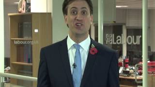 Ed Miliband at the Spectator Parliamentarian of the Year Awards 2013