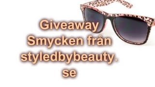 Giveaway - smycken från Styledbybeauty.se