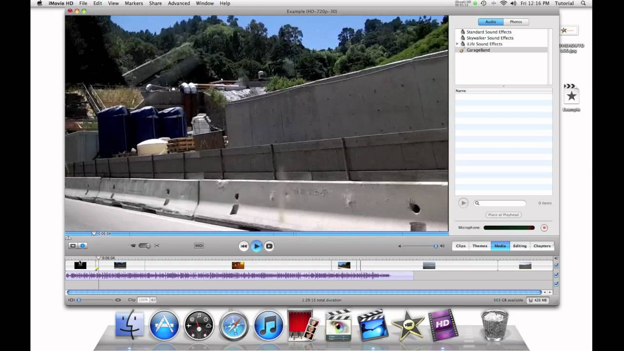 iMovie HD 6- Getting Started - YouTube