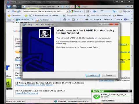 ... track using Audacity/ How to: Install lame (Full Version) - YouTube