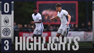 E SON 3 A BERGAMO ⚽⚽⚽ | ATALANTA 0-3 INTER | HIGHLIGHTS UNDER 20 | PRIMAVERA 1 2024/2025⚫🔵?