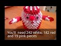 1 - How To Make Santa Claus 3D Origami, Part 1