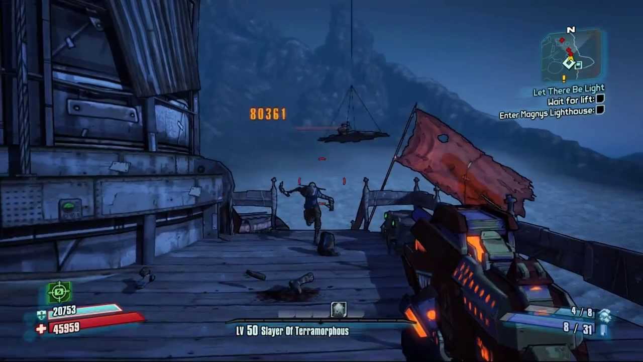 Borderlands 2 - NOOb Cannon Challenge (Magnys Lighthouse) (Captain ...