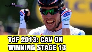 Tour de France: Mark Cavendish on his stage win and the race