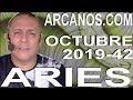 Video Horscopo Semanal ARIES  del 13 al 19 Octubre 2019 (Semana 2019-42) (Lectura del Tarot)
