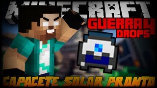 Minecraft Guerra 4 "Chegou!!!!! Capacete Solar"