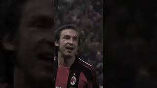 Andrea Pirlo 🪄? Wait for Ronaldinh’'s reaction😲❤️🖤??? | #shorts