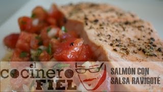 EL COCINERO FIEL #476 SALMÓN CON SALSA RAVIGOTE