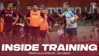 ULTIMI GIORNI DI RITIRO 🔚? | INSIDE TRAINING | 24 LUGLIO🏃??
