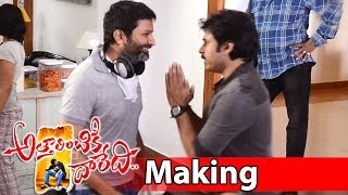 Attarintiki Daredi Movie Making || Pawan Kalyan Hangover Scene