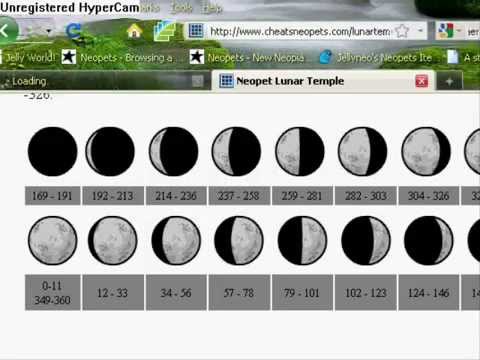 Neopets Lunar temple Position Cheat - PRIZES! - YouTube
