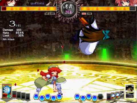 Touhou 12.3 Hisoutensoku: Utsuho Reiuji vs. Hong Meiling - YouTube