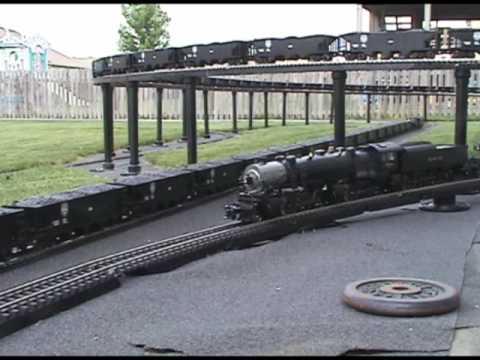 MTH Big Boy &amp; Triplex - Video (Garden Railroad) - YouTube