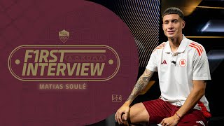 ✍️ BENVENUTO, MATIAS SOULÈ! La prima intervista in giallorosso! 🎙️?