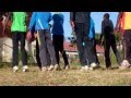 Rudisha and Brother Colm group Drill Session